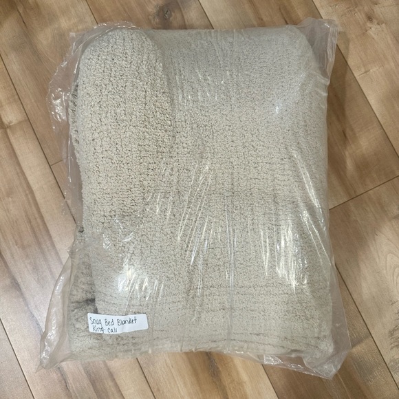 SUNDAY CITIZEN Snug Bed King Cozy Cream Blanket - Picture 3 of 7